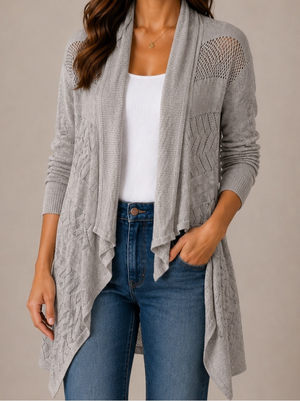 White‎ House Black Market Cardigan Sweater
